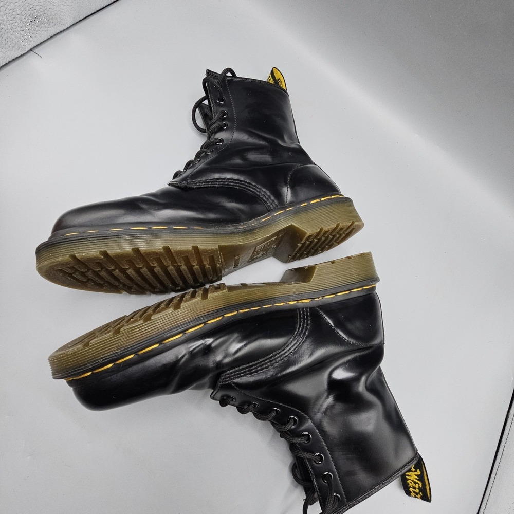 Dr. Marten 1460 Patent Leather Air Wair Combat Boots Women's Size US 10 AW004 - Picture 3 of 11